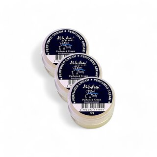                       Al Hiba Blue Lady Premium Long Lasting Body Perfumed Cream - Pack Of 3 (10gm)                                              