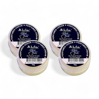 Al Hiba Blue Lady Premium Long Lasting Body Perfumed Cream - Pack Of 4 (10gm) Al Hiba Blue Lady Premium Long Lasting Body Perfumed Cream - Pack Of 4 (10gm)