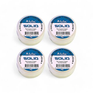 Al Hiba Solid Perfumed Body Cream - 10g (Pack Of 4) Al Hiba Solid Perfumed Body Cream - 10g (Pack Of 4)