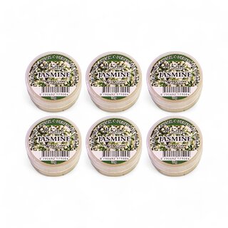 Al Hiba Jasmine Perfumed Body Cream - 10g (Pack Of 6) Al Hiba Jasmine Perfumed Body Cream - 10g (Pack Of 6)