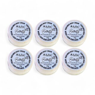 Al Hiba Butterfly Perfumed Body Cream - 10g (Pack Of 6) Al Hiba Butterfly Perfumed Body Cream - 10g (Pack Of 6)