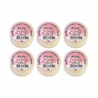 Al Hiba Pond Perfumed Body Cream - 10g (Pack Of 6) Al Hiba Pond Perfumed Body Cream - 10g (Pack Of 6)