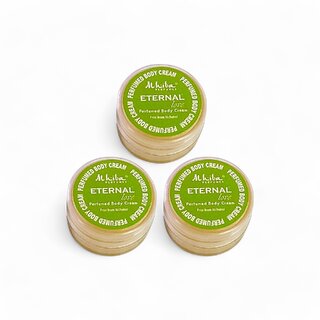                       Al Hiba Eternal Love Perfumed Body Cream - 10g (Pack Of 3)                                              