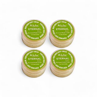 Al Hiba Eternal Love Perfumed Body Cream - 10g (Pack Of 4) Al Hiba Eternal Love Perfumed Body Cream - 10g (Pack Of 4)