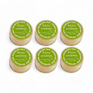                       Al Hiba Eternal Love Perfumed Body Cream - 10g (Pack Of 6)                                              