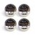 Al Hiba Black Oudh Perfumed Body Cream - 10g (Pack Of 4)