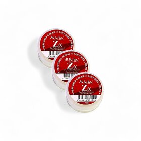 Al Hiba Zx Premium Long Lasting Body Perfumed Cream - Pack Of 3 (10gm)