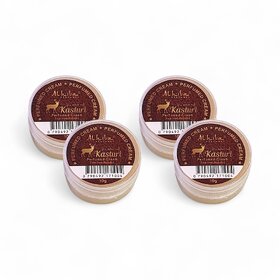 Al Hiba Kasturi Premium Long Lasting Body Perfumed Cream - Pack Of 4 (10gm)