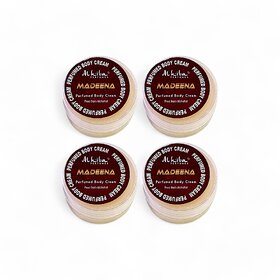 Al Hiba Madeena Perfumed Body Cream - 10g (Pack Of 4)
