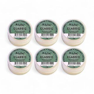                       Al Hiba Classic Perfumed Body Cream - 10g (Pack Of 6)                                              