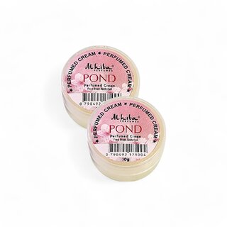 Al Hiba Pond Premium Long Lasting Body Perfumed Cream - Pack Of 2 (10gm) Al Hiba Pond Premium Long Lasting Body Perfumed Cream - Pack Of 2 (10gm)