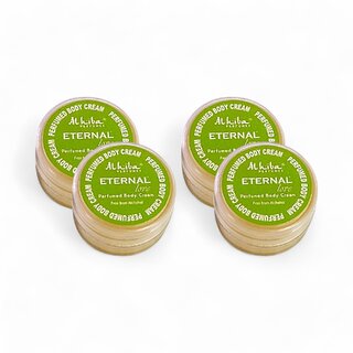Al Hiba Eternal Love Premium Long Lasting Body Perfumed Cream - Pack Of 4 (10gm) Al Hiba Eternal Love Premium Long Lasting Body Perfumed Cream - Pack Of 4 (10gm)