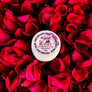 Al Hiba Red Rose Scented Long-Lasting Body Cream - 10gm Al Hiba Red Rose Scented Long-Lasting Body Cream - 10gm