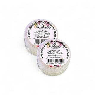 Al Hiba White Oudh Premium Long Lasting Body Perfumed Cream - Pack Of 2 (10gm) Al Hiba White Oudh Premium Long Lasting Body Perfumed Cream - Pack Of 2 (10gm)