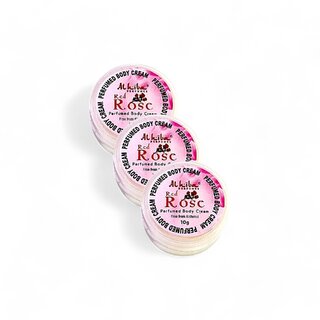 Al Hiba Red Rose Premium Long Lasting Body Perfumed Cream - Pack Of 3 (10gm) Al Hiba Red Rose Premium Long Lasting Body Perfumed Cream - Pack Of 3 (10gm)