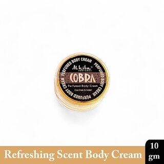                       Al Hiba Cobra Premium Long Lasting Body Perfumed Cream - Pack Of 1 (10gm)                                              