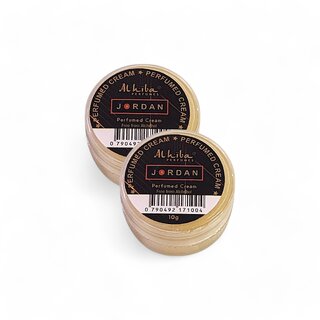 Al Hiba Jordan Premium Long Lasting Body Perfumed Cream - Pack Of 2 (10gm) Al Hiba Jordan Premium Long Lasting Body Perfumed Cream - Pack Of 2 (10gm)