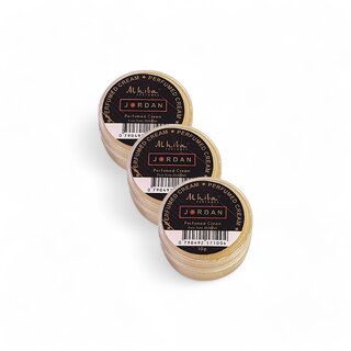 Al Hiba Jordan Premium Long Lasting Body Perfumed Cream - Pack Of 3 (10gm) Al Hiba Jordan Premium Long Lasting Body Perfumed Cream - Pack Of 3 (10gm)