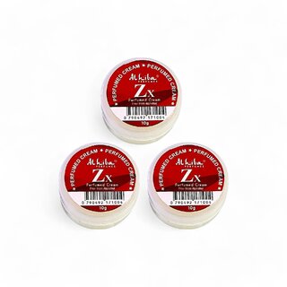 Al Hiba Zx Perfumed Body Cream - 10g (Pack Of 3) Al Hiba Zx Perfumed Body Cream - 10g (Pack Of 3)