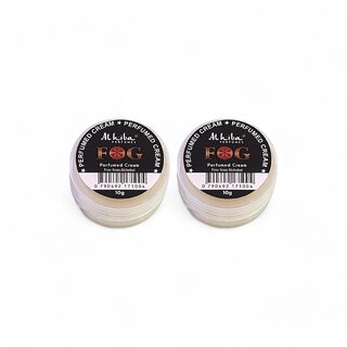 Al Hiba Fog Perfumed Body Cream - 10g (Pack Of 2) Al Hiba Fog Perfumed Body Cream - 10g (Pack Of 2)