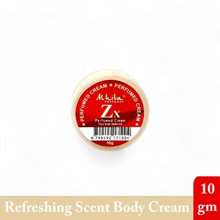 Al Hiba Zx Premium Long Lasting Body Perfumed Cream - Pack Of 1 (10gm) Al Hiba Zx Premium Long Lasting Body Perfumed Cream - Pack Of 1 (10gm)