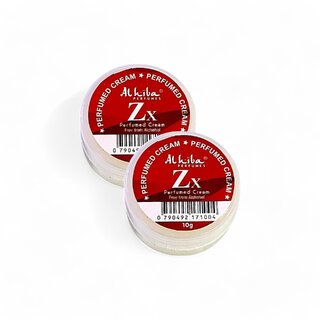 Al Hiba Zx Premium Long Lasting Body Perfumed Cream - Pack Of 2 (10gm) Al Hiba Zx Premium Long Lasting Body Perfumed Cream - Pack Of 2 (10gm)