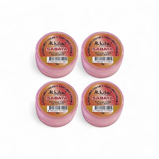 Al Hiba Sabaya Perfumed Body Cream - 10g (Pack Of 4) Al Hiba Sabaya Perfumed Body Cream - 10g (Pack Of 4)