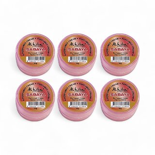                       Al Hiba Sabaya Perfumed Body Cream - 10g (Pack Of 6)                                              