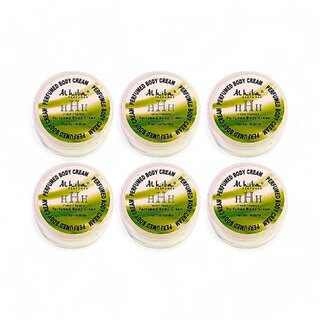                       Al Hiba HHH French Fragrance Perfumed Body Cream - 10g (Pack Of 6)                                              