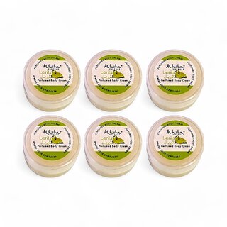 Al Hiba Lerils Perfumed Body Cream - 10g (Pack Of 6) Al Hiba Lerils Perfumed Body Cream - 10g (Pack Of 6)