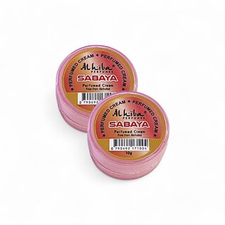 Al Hiba Sabaya Premium Long Lasting Body Perfumed Cream - Pack Of 2 (10gm) Al Hiba Sabaya Premium Long Lasting Body Perfumed Cream - Pack Of 2 (10gm)