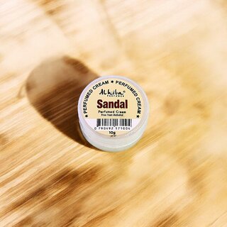                      Al Hiba Sandal Scented Long-Lasting Body Cream - 10gm                                              