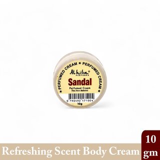 Al Hiba Sandal Premium Long Lasting Body Perfumed Cream - Pack Of 1 (10gm) Al Hiba Sandal Premium Long Lasting Body Perfumed Cream - Pack Of 1 (10gm)
