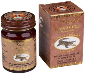 Movitronix ISME RASYAN THAI BALM COLLECTION THAILAND PRODUCT (THAI CROCODILE MASSAGE BALM 50G), M