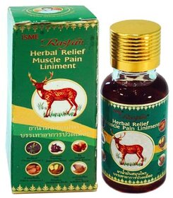 Movitronix ISME RASYAN GREEN Herbal Relief MASSAGE (20 ml) - PACK OF 1 -THAILAND