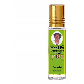 Movitronix Green Herbal Roll on for Pain Relief, Head ache, Nasal congestion, dizziness 8ml (Pack of 1) Movitronix Green Herbal Roll on for Pain Relief, Head ache, Nasal congestion, dizziness 8ml (Pack of 1)