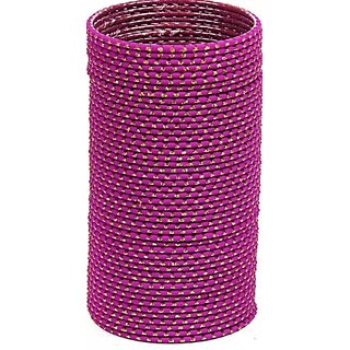                       Omsar Jewelry Alloy Bangle Set (Pack of 10)                                              