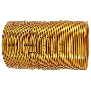                       Omsar Jewelry Metal Bangle Set (Pack of 10)                                              