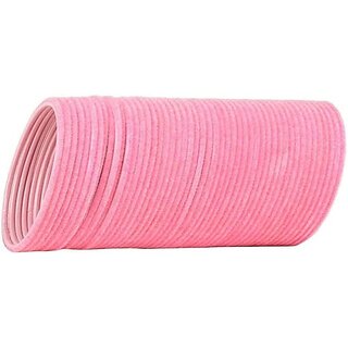                       Omsar Jewelry Metal, Fabric Bangle Set (Pack of 36)                                              