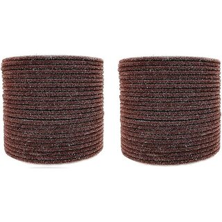                       Omsar Jewelry Glass Bangle Set (Pack of 36)                                              