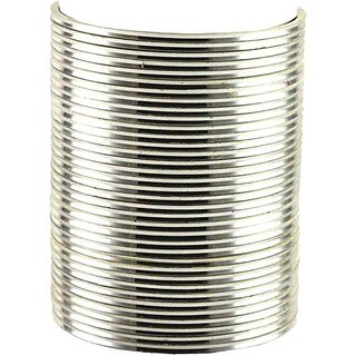                       Omsar Jewelry Metal Bangle (Pack of 36)                                              