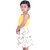Kid Kupboard Cotton Girls Top, Light Yellow, Sleeveless, 5-6 Years KIDS6961
