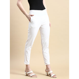                       Granth Fashion Stretchable Pant With Right Side Pocket And Left Side Zipper For Adjustment, Stylish And Practical Design,Perfect For Everyday Wear (Wine)                                              