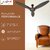 ZOOM Lotus High Speed Ceiling Fan, (48 Inch), Indoor/Outdoor, Star Rating & BEE star Rating Fan