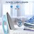 Zoom Hot Plus Iron with 1000W power | Fast Wrinkle Remove from Clothes and Lines | Temprature Controller | 12 month Warranty