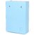Zoom Happy Bathroom Plastic Mirror Cabinet Storage Chest/Shelves (Blue), Mirrored Finish