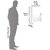 Zoom Happy Bathroom Glossy Finish Plastic Mirror Cabinet Storage Chest/Shelves (Magenta)