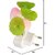 Magic 3D LED Night Lamp with Plug Smart Sensor auto On/Off and Color Change Mushroom Flowers Beautiful Illumination