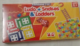 Magnetic Snakes and Ladder  Ludo  For Kids