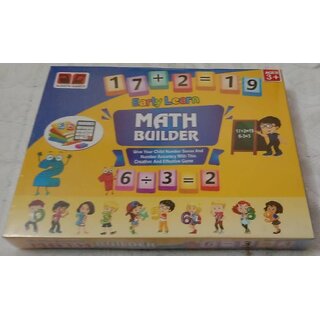                       HMV math builder games for kids Educational Board Games                                              